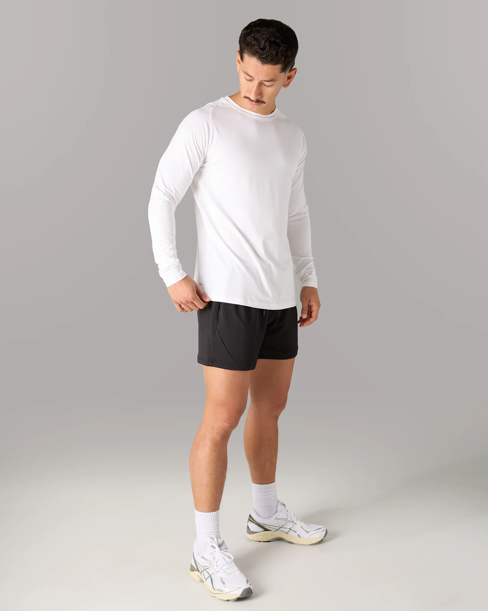 Essential LS Tee - White