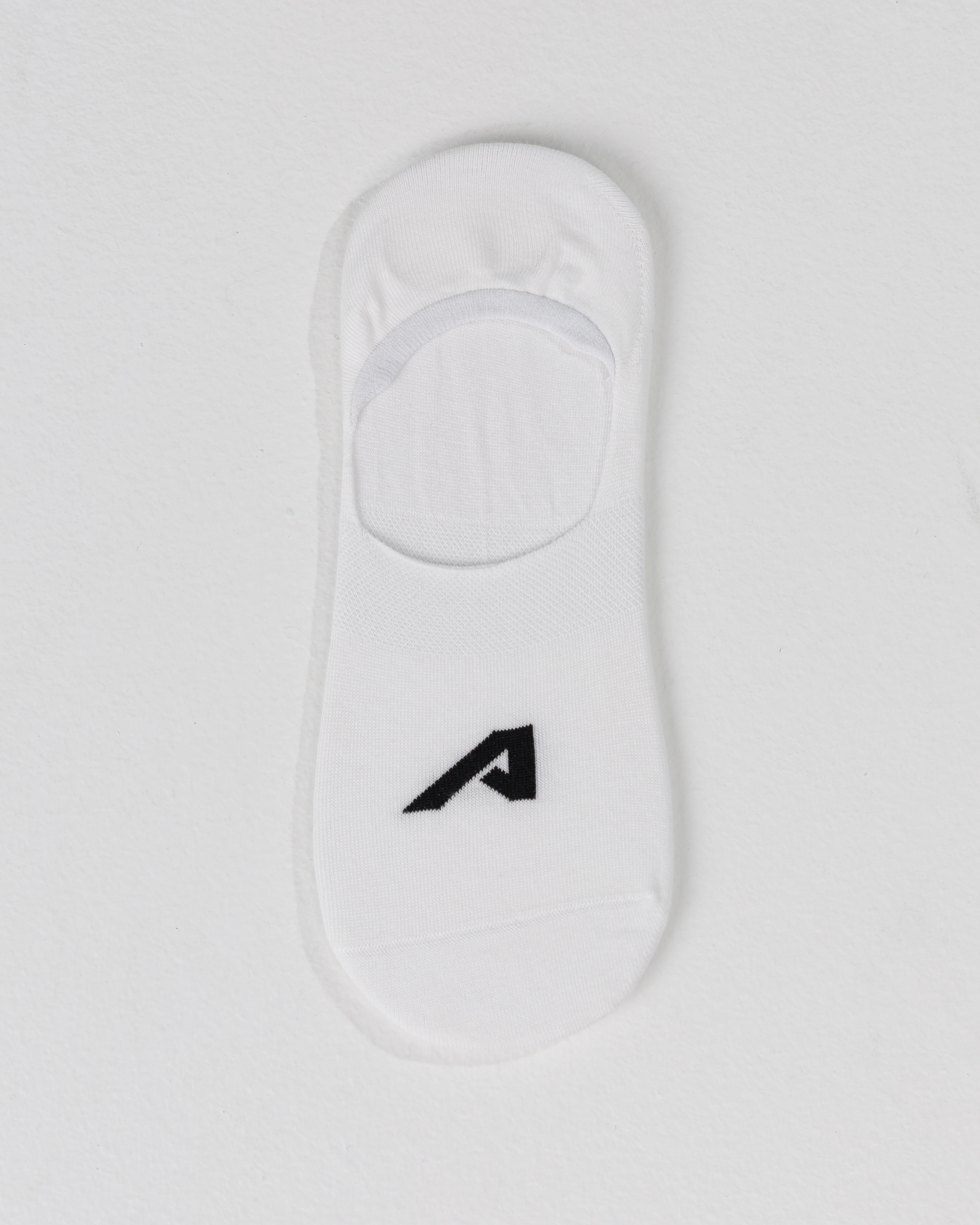 No Show "A" Sock 3pk - White