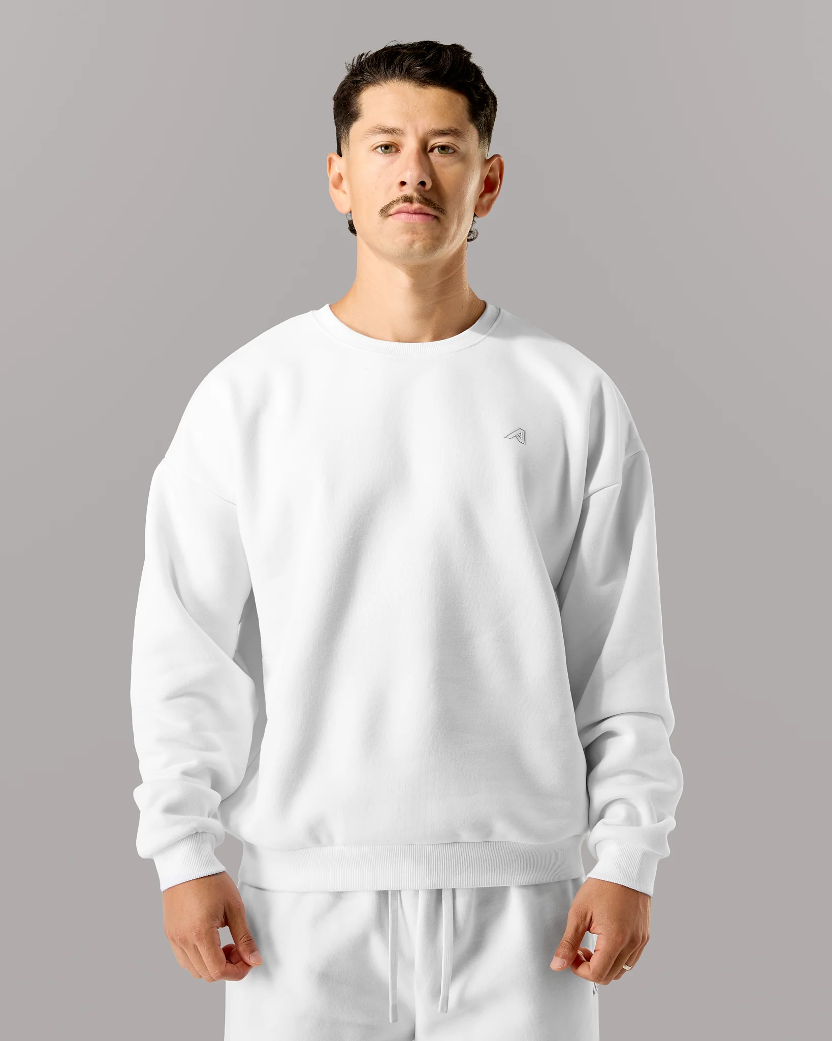 4418-staple-crewneck-white-1.webp Staple Crewneck - White