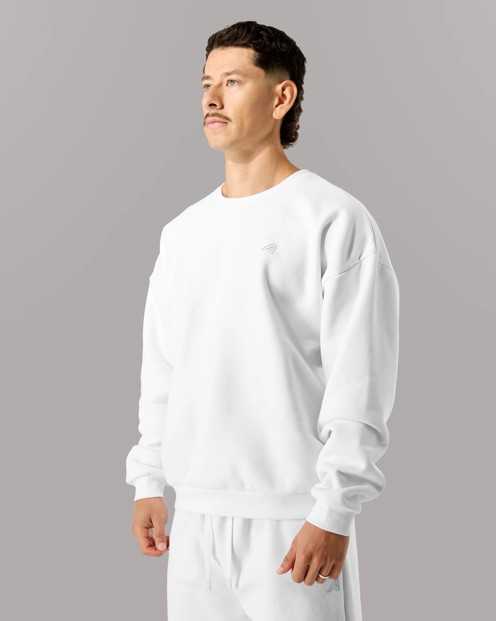 4418-staple-crewneck-white-3.webp Staple Crewneck - White