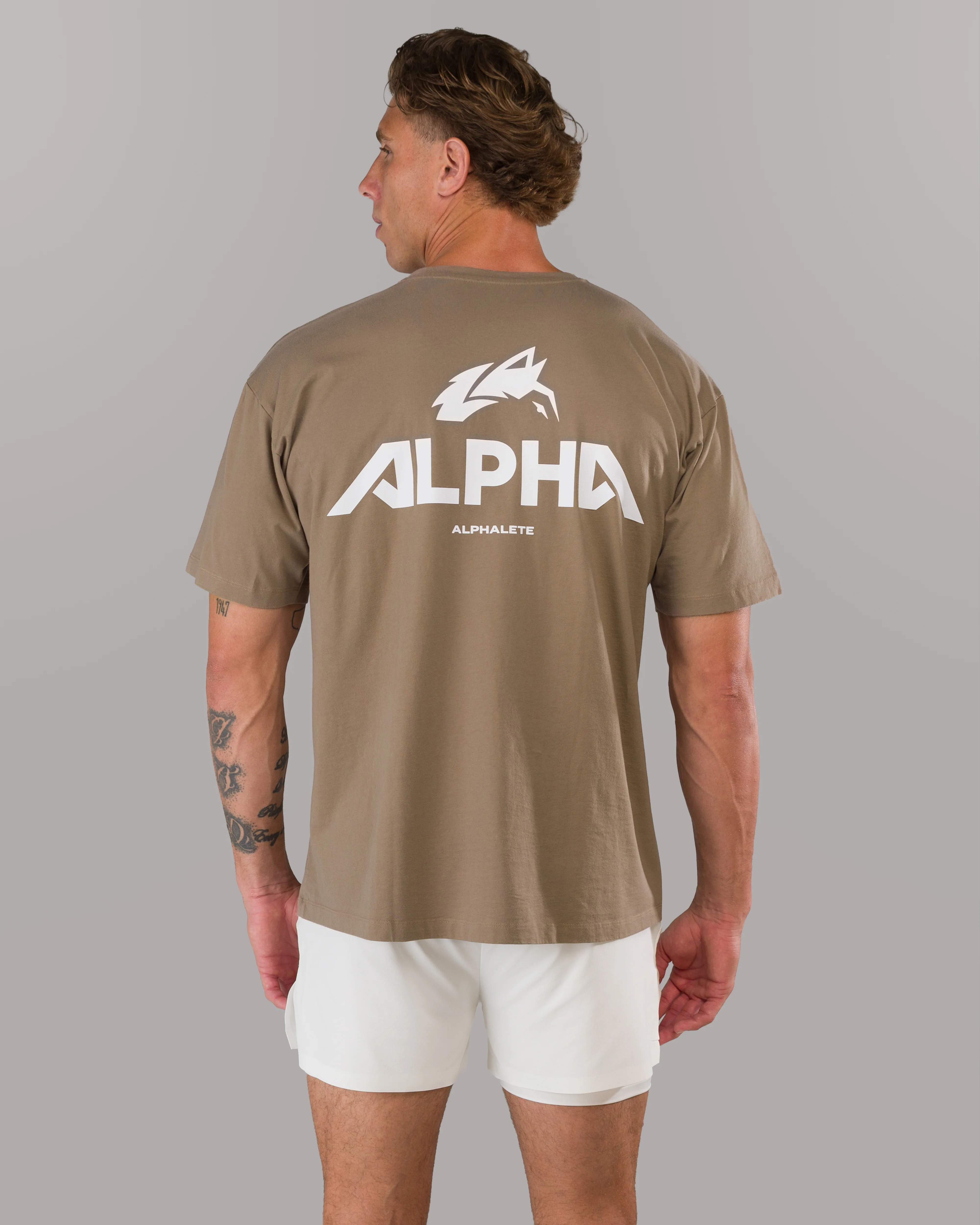 5456-alpha-tee-carob-1.webp Alpha Tee - Carob