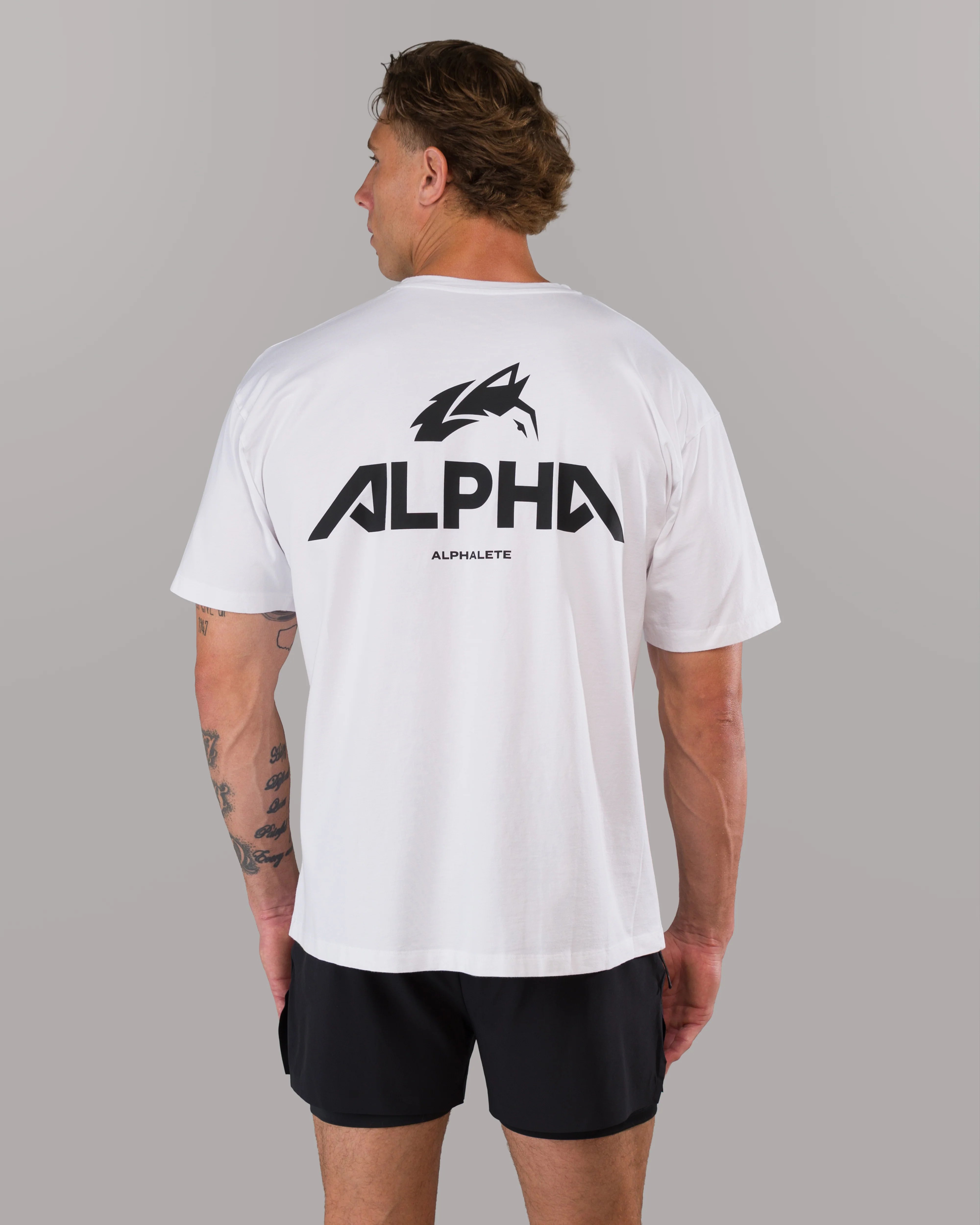 5505-alpha-tee-white-1.webp Alpha Tee - White